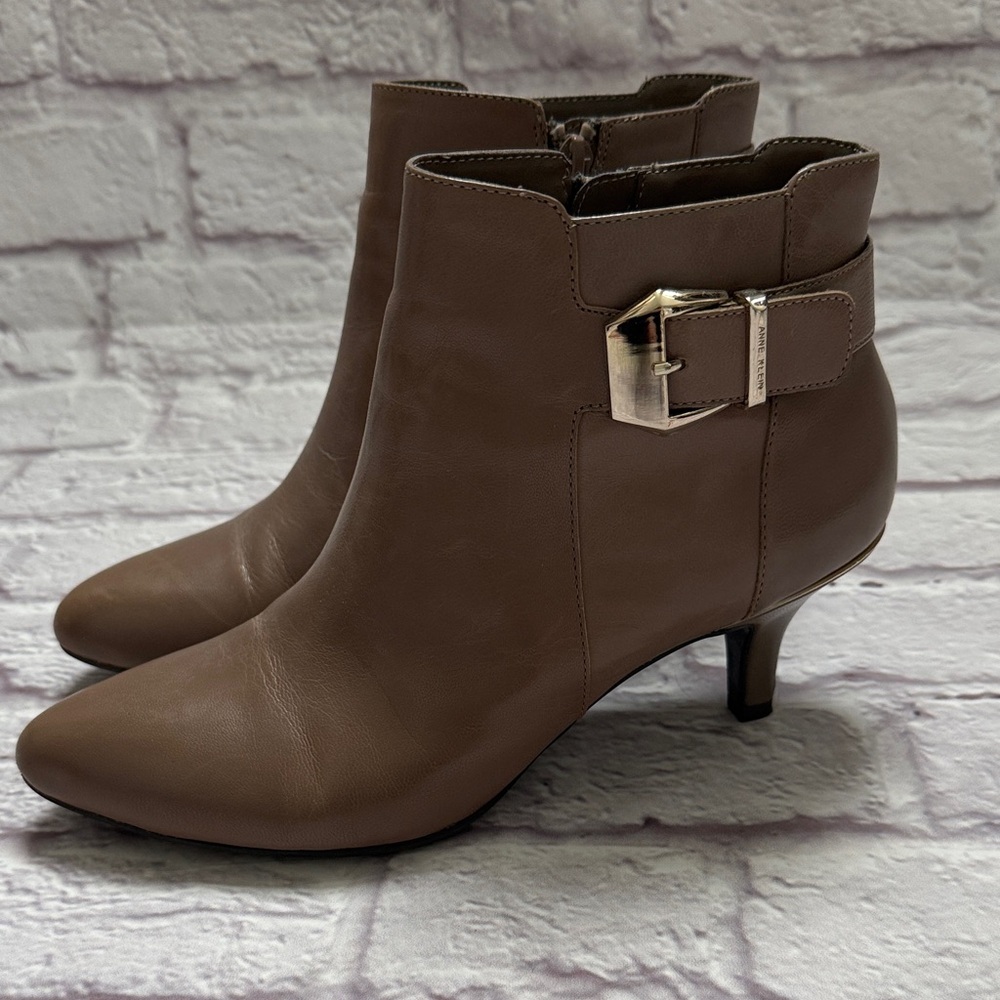 Anne Klein flex Brown Ankle Boots